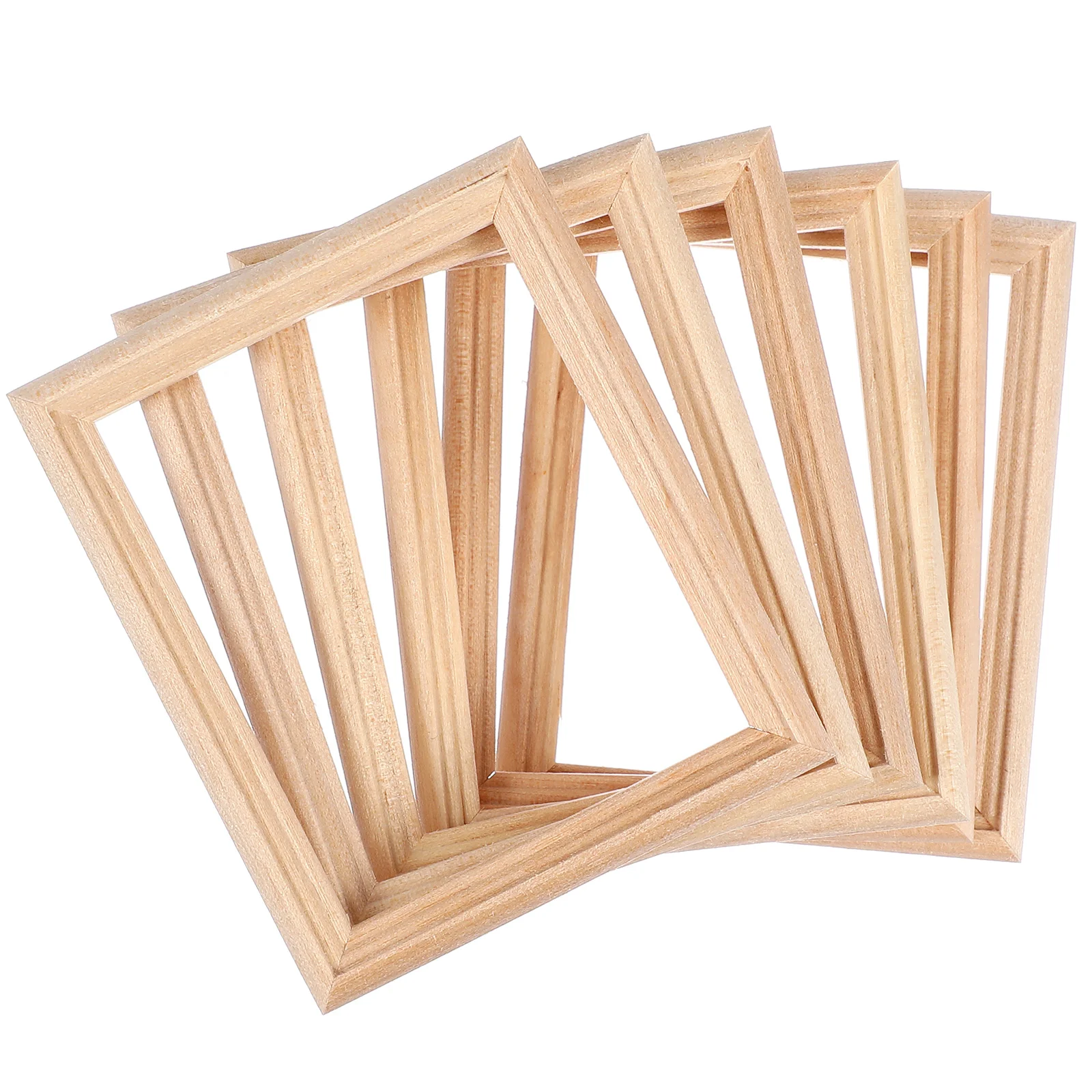 6 Pcs Mini Furniture House Model Picture Framess Props Miniature Wooden Toys Ornaments
6 Pcs Mini Furniture House Model Picture Framess Props Miniature Wooden Toys Ornaments