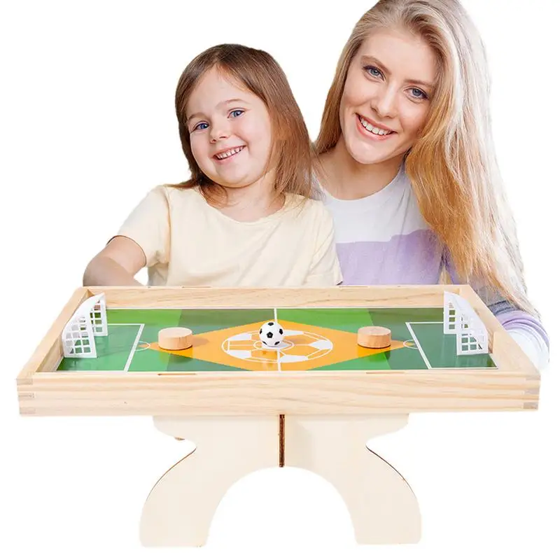 

Настольная игра для игры в футбол, деревянные детские двусторонние Настольные игры для игры в футбол, забавные шахматы с самолетом для интерактивной координации рук и глаз