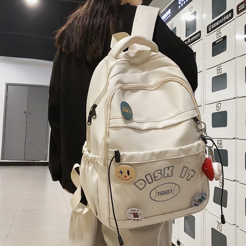 Cute Pocket Waterproof Women's backpack Female College Student Boy Fashion School Bag For Teenage Girls Travel Backpacks Mochila
Cute Pocket Waterproof Women's backpack Female College Student Boy Fashion School Bag For Teenage Girls Travel Backpacks Mochila