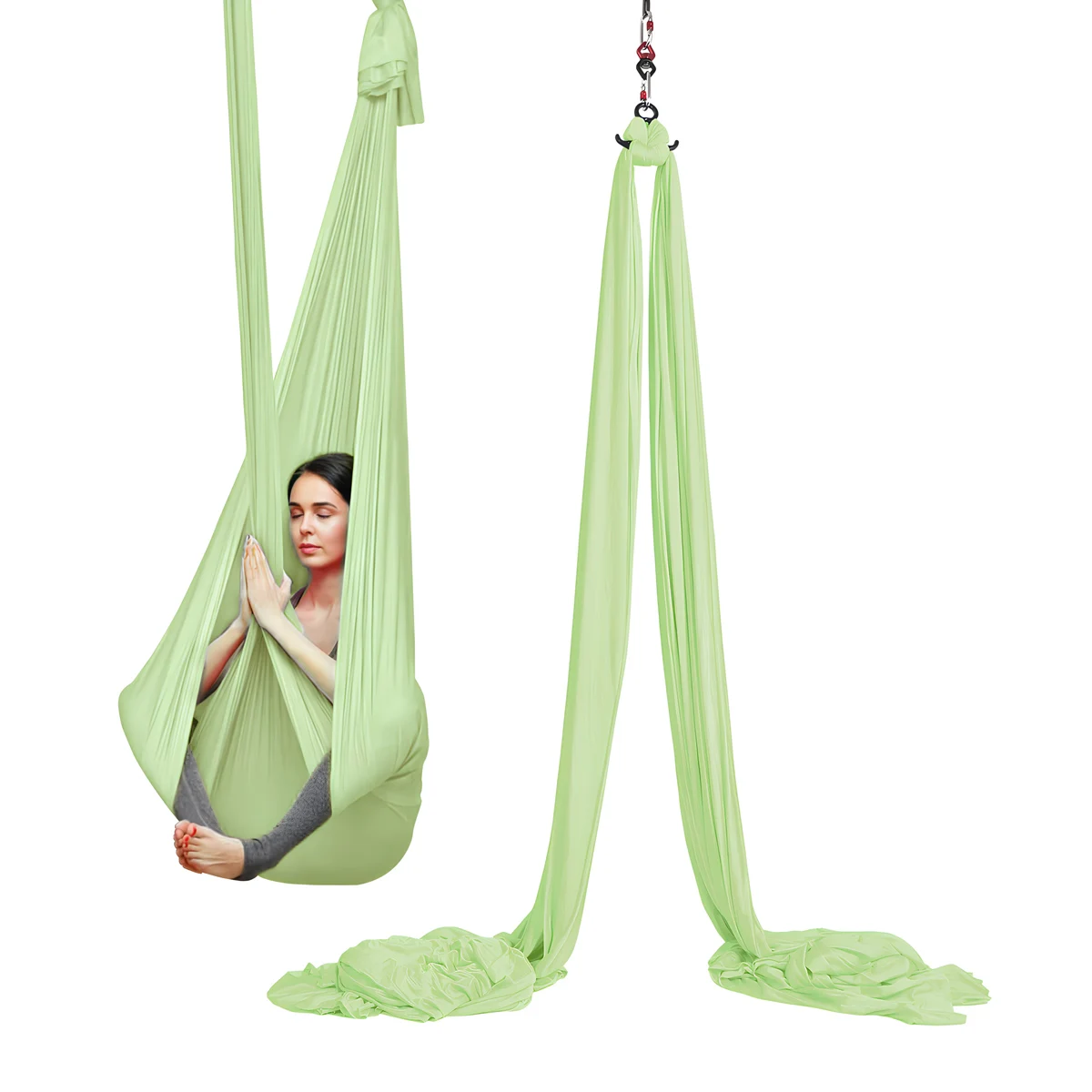 

5m Aerial Silks Fabric Yoga Hammock Swing GYM Fitness for Home Outdoor Anti-Gravity Body Building Pilates Yoga Belt