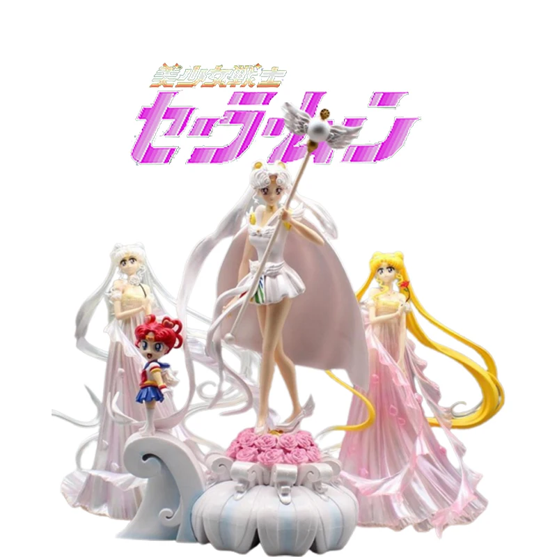 Anime Sailor Moon Figure Tsukino Usagi Sailor Universe Scene Model Dolls Wedding Dress Gk Action Figurines Children's Toys Gifts
Anime Sailor Moon Figure Tsukino Usagi Sailor Universe Scene Model Dolls Wedding Dress Gk Action Figurines Children's Toys Gifts