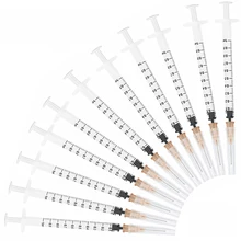 50pcsDisposable Plastic Industry Syringe 1ml 2ml 3ml 5ml 10ml with Needles Sterile Injector
50pcsDisposable Plastic Industry Syringe 1ml 2ml 3ml 5ml 10ml with Needles Sterile Injector