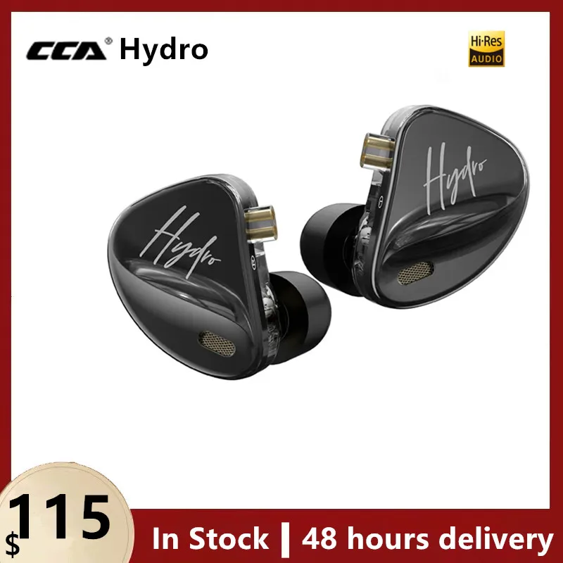 

Предварительно заказанные внутриканальные Hi-Fi наушники CCA Hydro 2DD + 8BA IEM, проводные наушники со съемным кабелем для музыкантов, аудиофилов