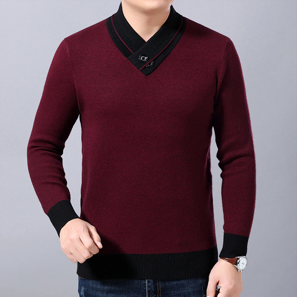 Pullover Men Sweater Daily Holiday Winter Autumn Casual Knit Top Long Sleeve Slight Stretch Solid Color V Neck
Pullover Men Sweater Daily Holiday Winter Autumn Casual Knit Top Long Sleeve Slight Stretch Solid Color V Neck
