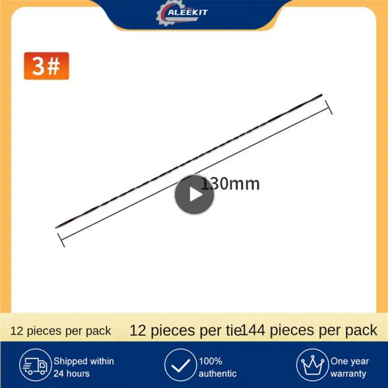 1PCS 130mm Scroll Jig Saw Blades Spiral Teeth Kinds Wood Saw Blades Steel Wire Metal Cutting Hand Craft Tools For Carving
1PCS 130mm Scroll Jig Saw Blades Spiral Teeth Kinds Wood Saw Blades Steel Wire Metal Cutting Hand Craft Tools For Carving