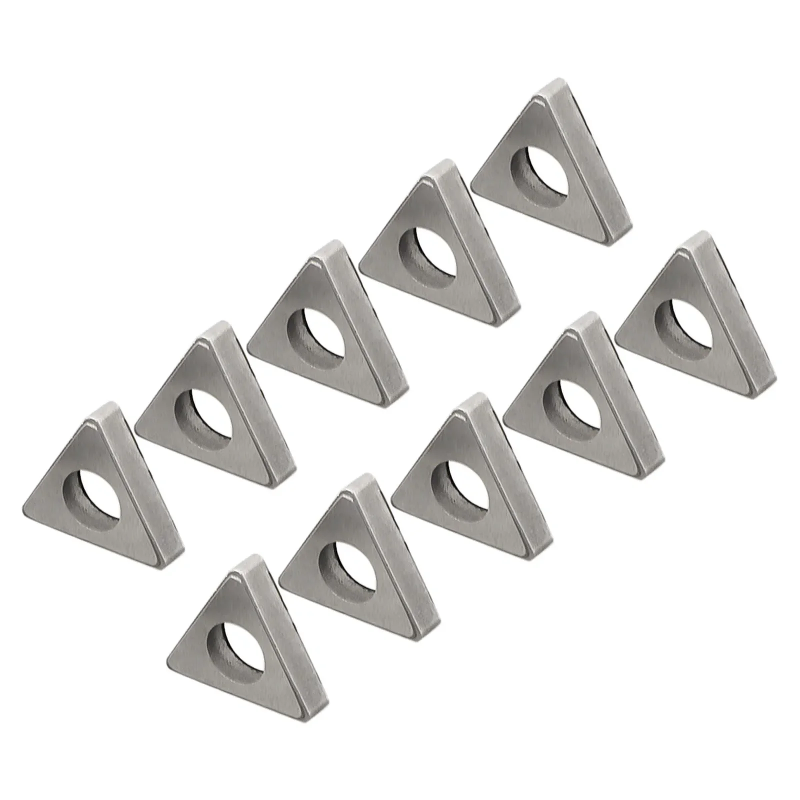 10pcs MT1603 CNC Turning Tool Holder Tool Holder Triangular Wedge Accessories Steel Triangular Wedge CNC Milling Metal
10pcs MT1603 CNC Turning Tool Holder Tool Holder Triangular Wedge Accessories Steel Triangular Wedge CNC Milling Metal