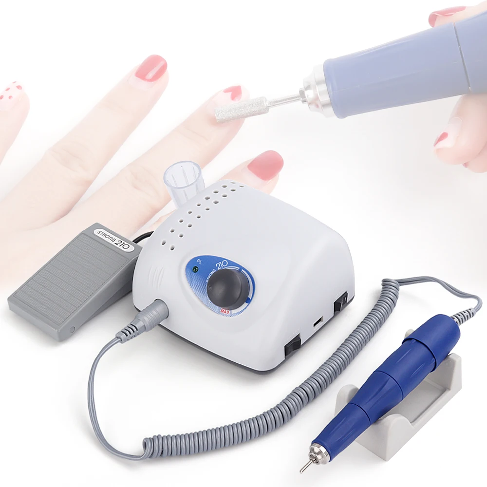 65W Strong 210 Nail Drill Strong 105L 40K Handle Machine Cutters Manicure Electric Nail Drill Polish Nail File Manicure Machine
65W Strong 210 Nail Drill Strong 105L 40K Handle Machine Cutters Manicure Electric Nail Drill Polish Nail File Manicure Machine