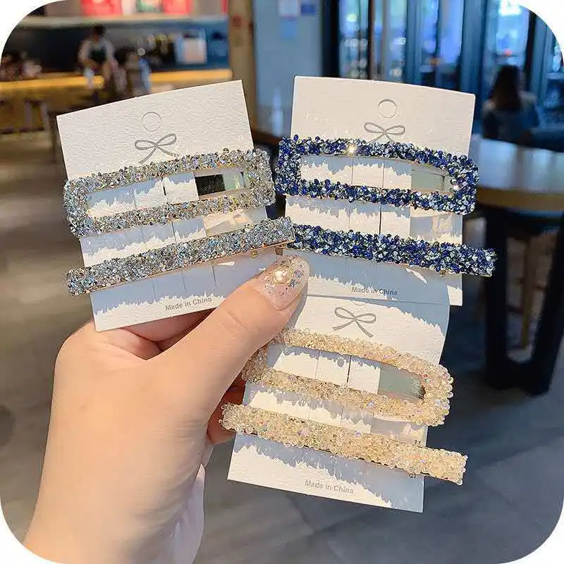 Elegant Popular Shiny Rhinestone BB Hair Clips Hairpins for Women Girl Crystal Barrettes Accessories Hairgrip for Lady Ornaments
Elegant Popular Shiny Rhinestone BB Hair Clips Hairpins for Women Girl Crystal Barrettes Accessories Hairgrip for Lady Ornaments