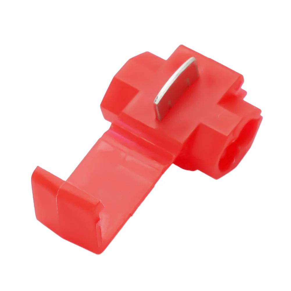 100Pcs Lock Wire Quick Splice Terminals Crimp Electrical Lock Quick Splice Cable Connectors And Reliable Way Of Connecting
100Pcs Lock Wire Quick Splice Terminals Crimp Electrical Lock Quick Splice Cable Connectors And Reliable Way Of Connecting