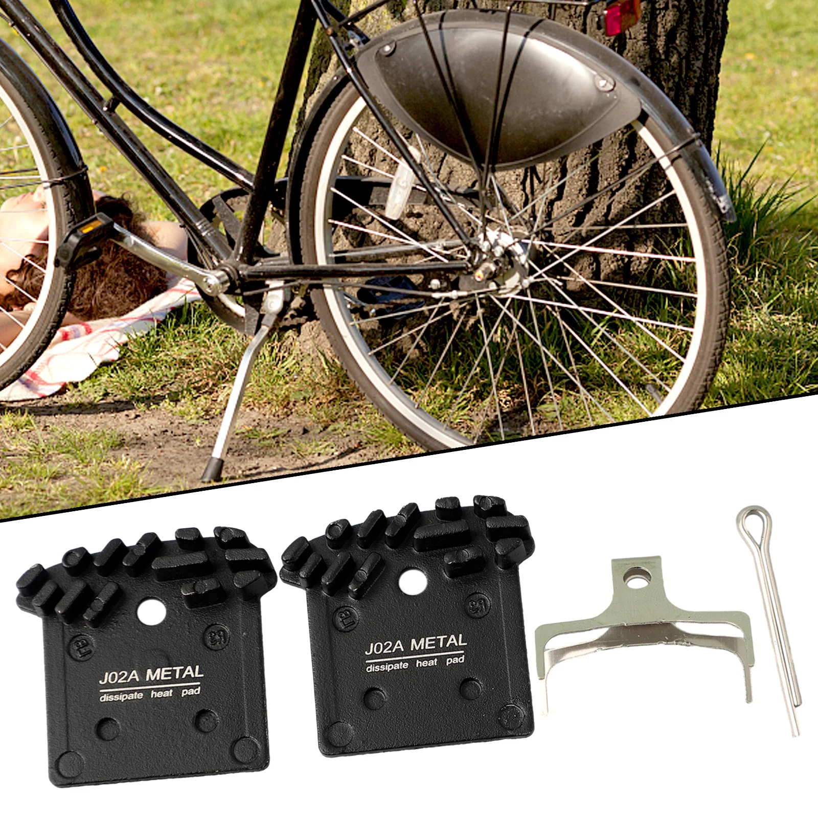 Tool Brake Pads 1 Pair About 40g Accessories Black High Proportion Metal Parts Garden Indoor Brand New Bicycle
Tool Brake Pads 1 Pair About 40g Accessories Black High Proportion Metal Parts Garden Indoor Brand New Bicycle