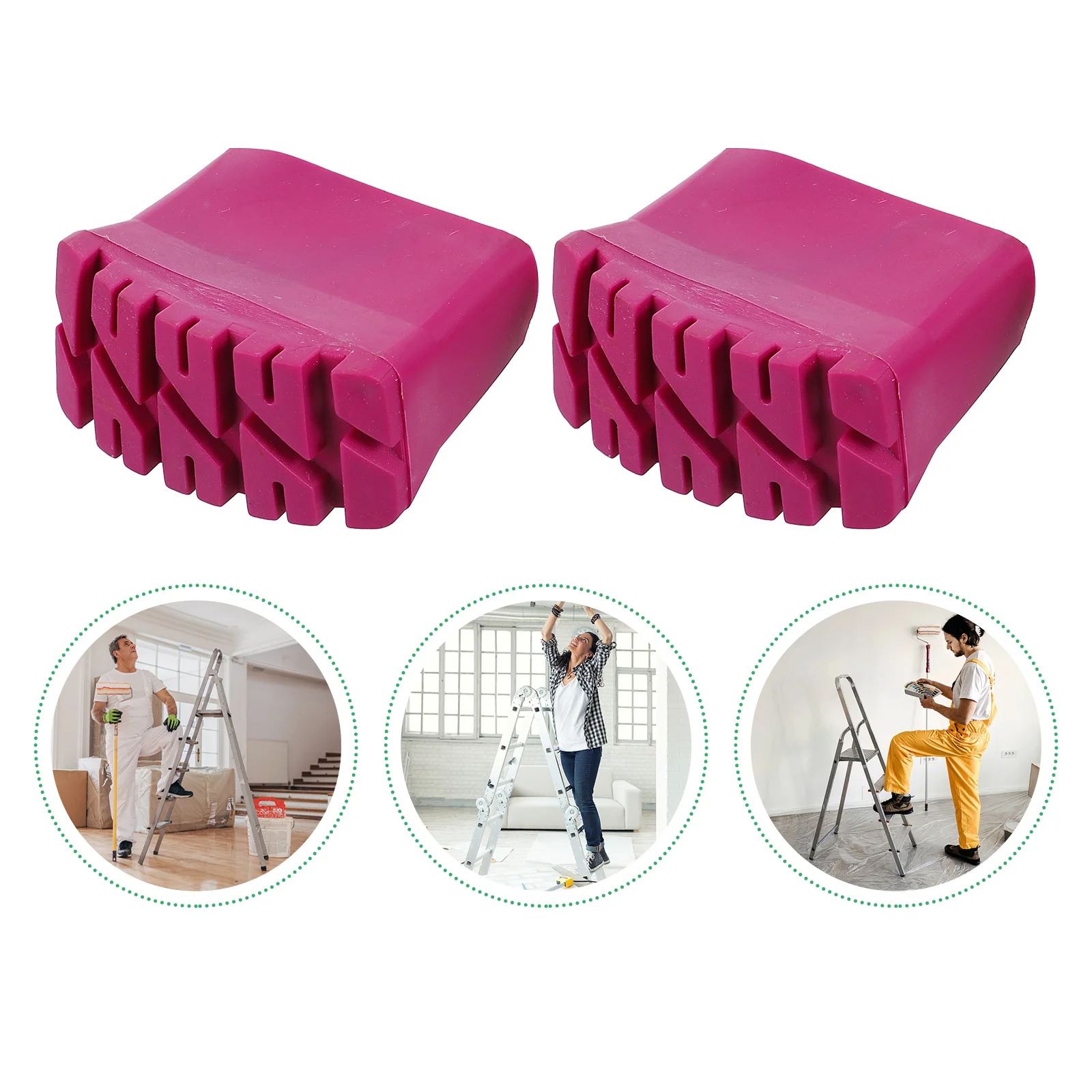 2 Pcs Folding Ladder Feet Leg Rubber Pad Foot Ladders for Home Mat Anti-slip Cover Non-skid Pads Protector
2 Pcs Folding Ladder Feet Leg Rubber Pad Foot Ladders for Home Mat Anti-slip Cover Non-skid Pads Protector