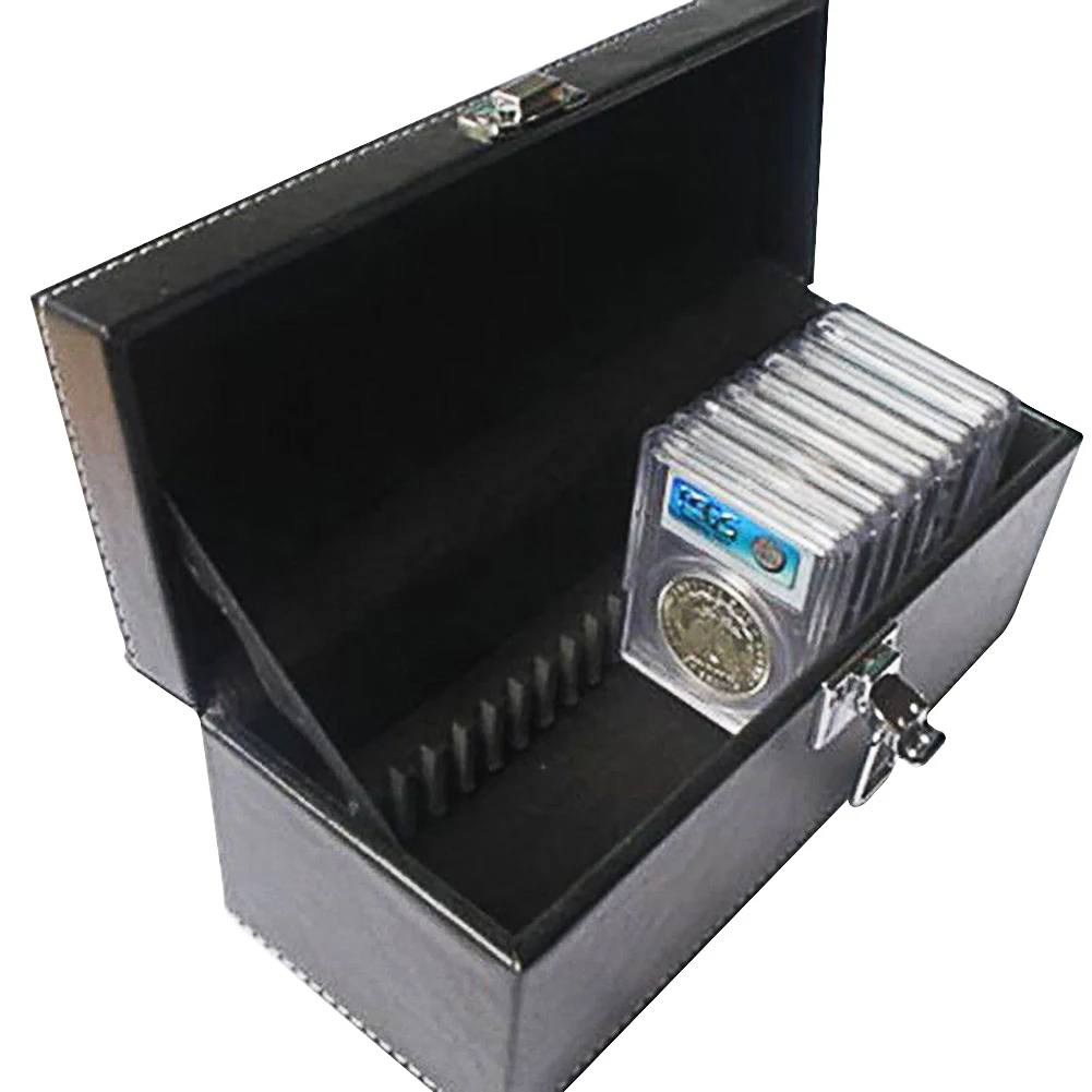 20PCS Storage Box Case Faux Leather For NGC PCGS ANACS Certified Coin Holders Slabs Storage Box Case Faux Leather For Home Tools
20PCS Storage Box Case Faux Leather For NGC PCGS ANACS Certified Coin Holders Slabs Storage Box Case Faux Leather For Home Tools