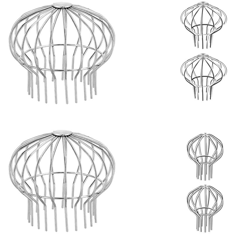 2 Pack Gutter Guard, 304 Stainless Steel Filter Strainer For Stops Blockage Leaves And Debris
2 Pack Gutter Guard, 304 Stainless Steel Filter Strainer For Stops Blockage Leaves And Debris