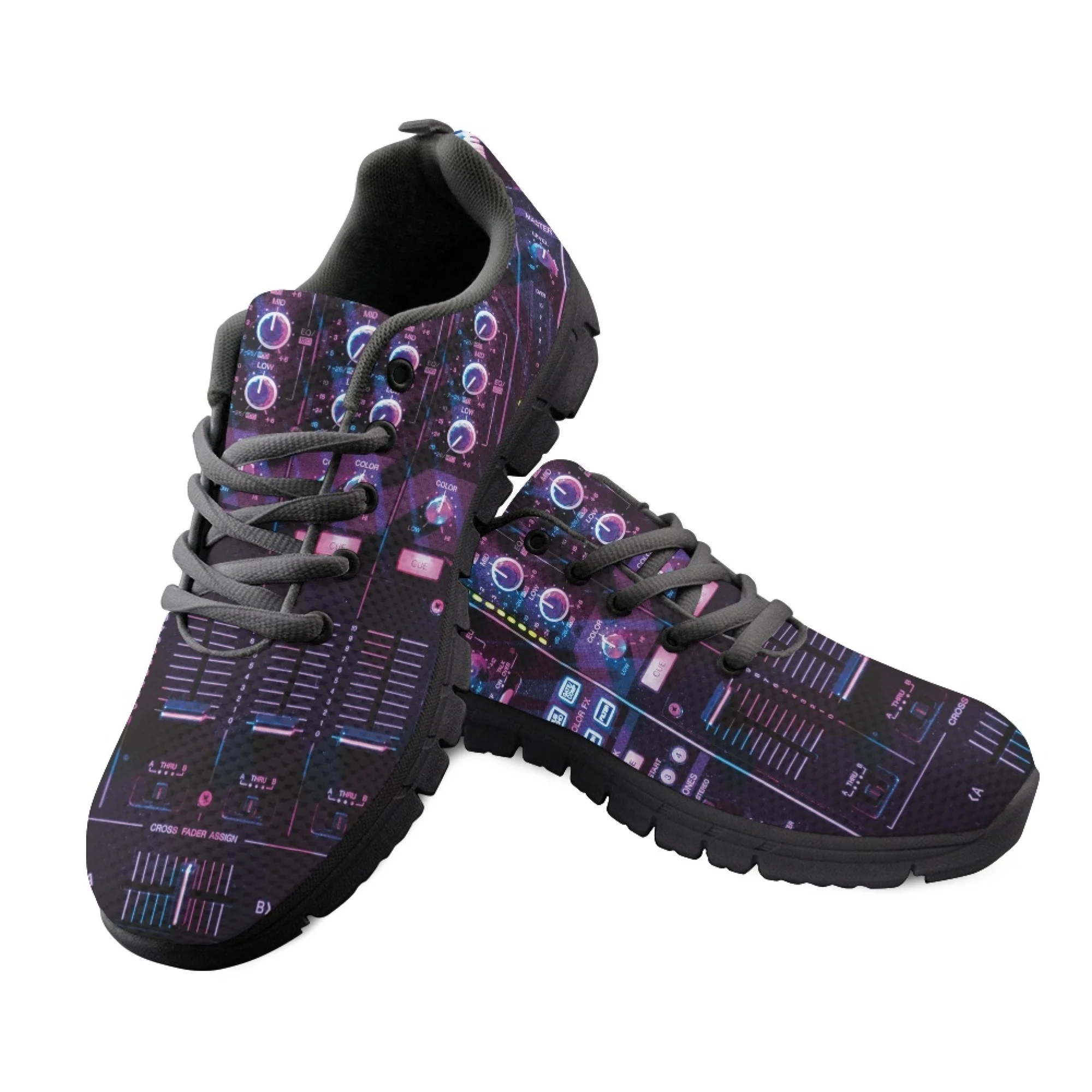 Yikeluo Electronic Piano Pattern Prints Shoes for Women Lace up Sneakers Mesh Vamp Light Ladies Flat Shoes Breathable Zapatillas
Yikeluo Electronic Piano Pattern Prints Shoes for Women Lace up Sneakers Mesh Vamp Light Ladies Flat Shoes Breathable Zapatillas