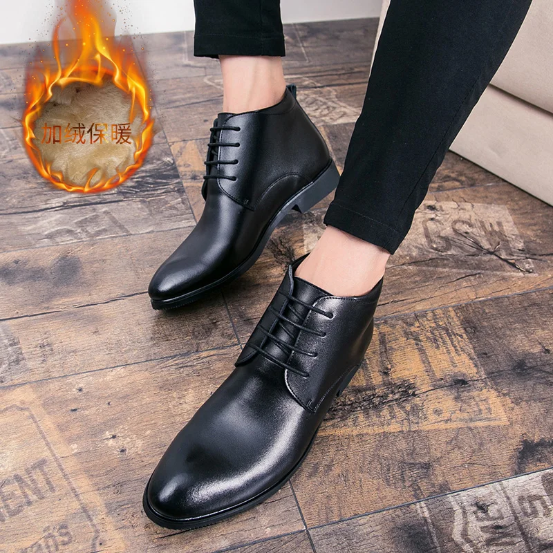 Formal Leather Chelsea Boots Men Elegant Autumn Shoes For Men Dress Ankle Boots Leisure Business Male Oxfords
Formal Leather Chelsea Boots Men Elegant Autumn Shoes For Men Dress Ankle Boots Leisure Business Male Oxfords