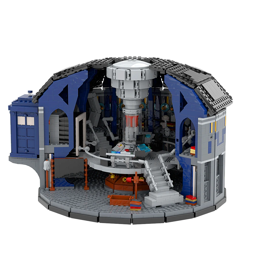 Gobricks MOC 12th Doctor Tardiseds Building Blocks Model Time Machine Police Phone Booth Bricks Assembly Toys Kids Birthday Gift
Gobricks MOC 12th Doctor Tardiseds Building Blocks Model Time Machine Police Phone Booth Bricks Assembly Toys Kids Birthday Gift