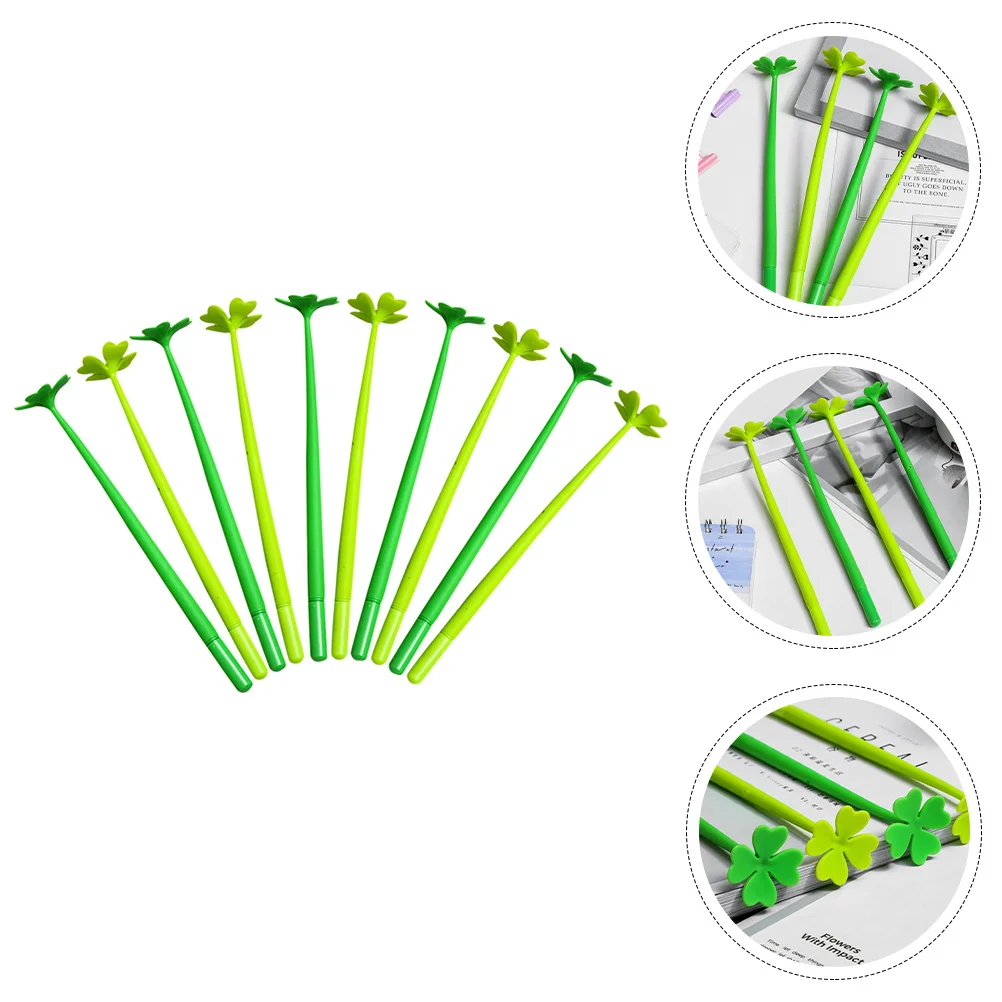 Ballpoint Pen 0.5mm Colorful Ink Gel Pens Silicone Kawaii Pens School Supplies Clover Flower Simulation Flower Neutral Pen
Ballpoint Pen 0.5mm Colorful Ink Gel Pens Silicone Kawaii Pens School Supplies Clover Flower Simulation Flower Neutral Pen
