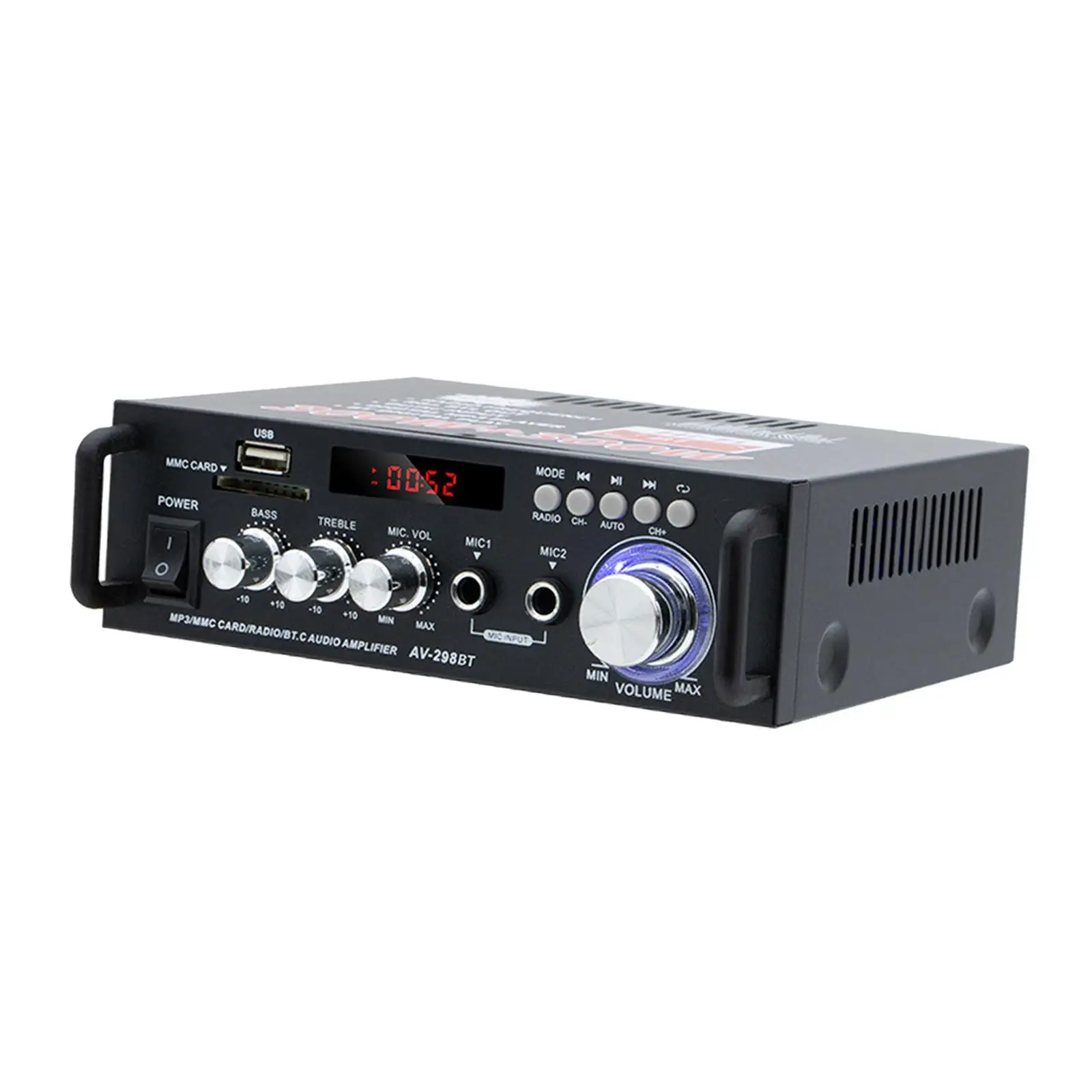Power Amplifier US Adapter 110V 120W Lossless Music Player Hi fi Amplifier Channel for Home Theater Studio Speakers Audio System
Power Amplifier US Adapter 110V 120W Lossless Music Player Hi fi Amplifier Channel for Home Theater Studio Speakers Audio System