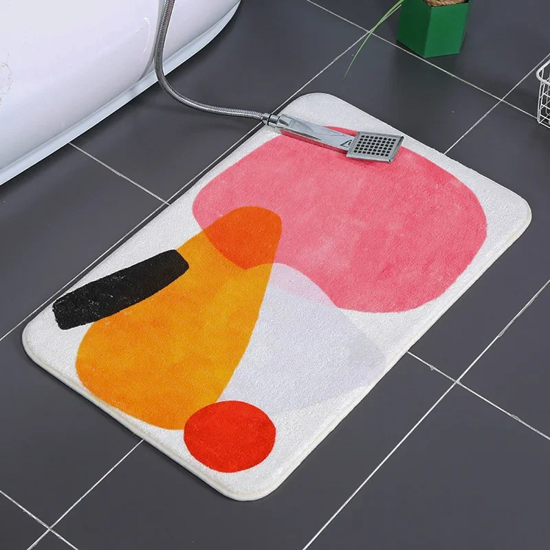 Thickened toilet absorbent floor mat, bathroom anti-skid floor mat, living room rug
Thickened toilet absorbent floor mat, bathroom anti-skid floor mat, living room rug