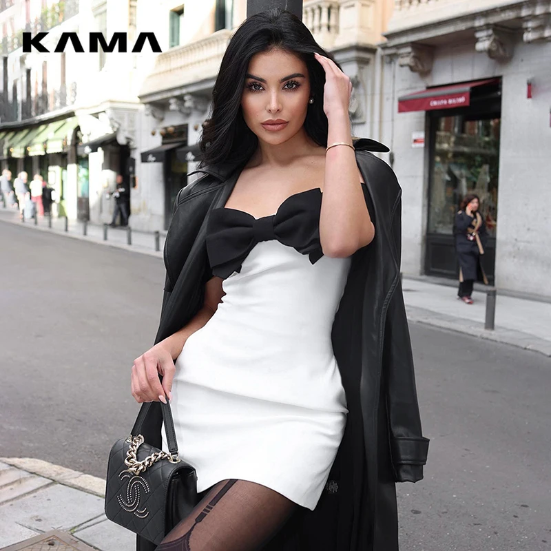 KAMA Women Elegant Noble Wrap Strapless Bow Patchwork Hipster Mini Dress Sleeveless Off Shoulder Skinny Prom Occasion Wear
KAMA Women Elegant Noble Wrap Strapless Bow Patchwork Hipster Mini Dress Sleeveless Off Shoulder Skinny Prom Occasion Wear