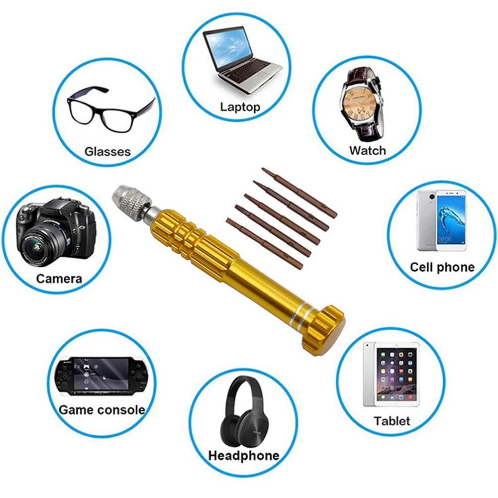 Brand-new Durable High-quality 5 In 1 5 In 1 Screwdriver Mobile Watch Phone Opening Repair Tool Precision Screwdriver
Brand-new Durable High-quality 5 In 1 5 In 1 Screwdriver Mobile Watch Phone Opening Repair Tool Precision Screwdriver