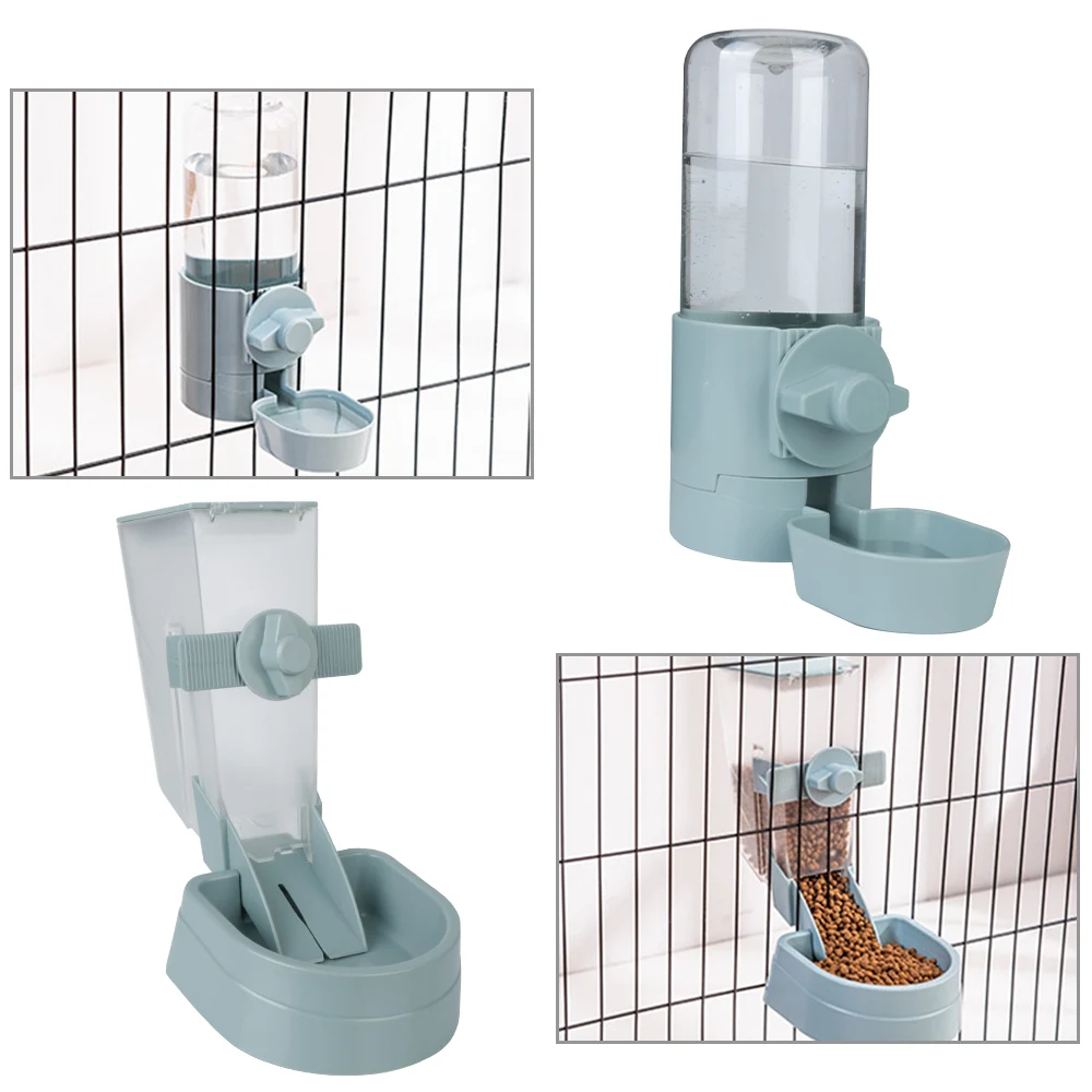 Automatic Cage Hanging Feeder Pet Water Bottle Food Container Dispenser Bowl For Puppy Cats Rabbit Dogs Drinking Fountain
Automatic Cage Hanging Feeder Pet Water Bottle Food Container Dispenser Bowl For Puppy Cats Rabbit Dogs Drinking Fountain
