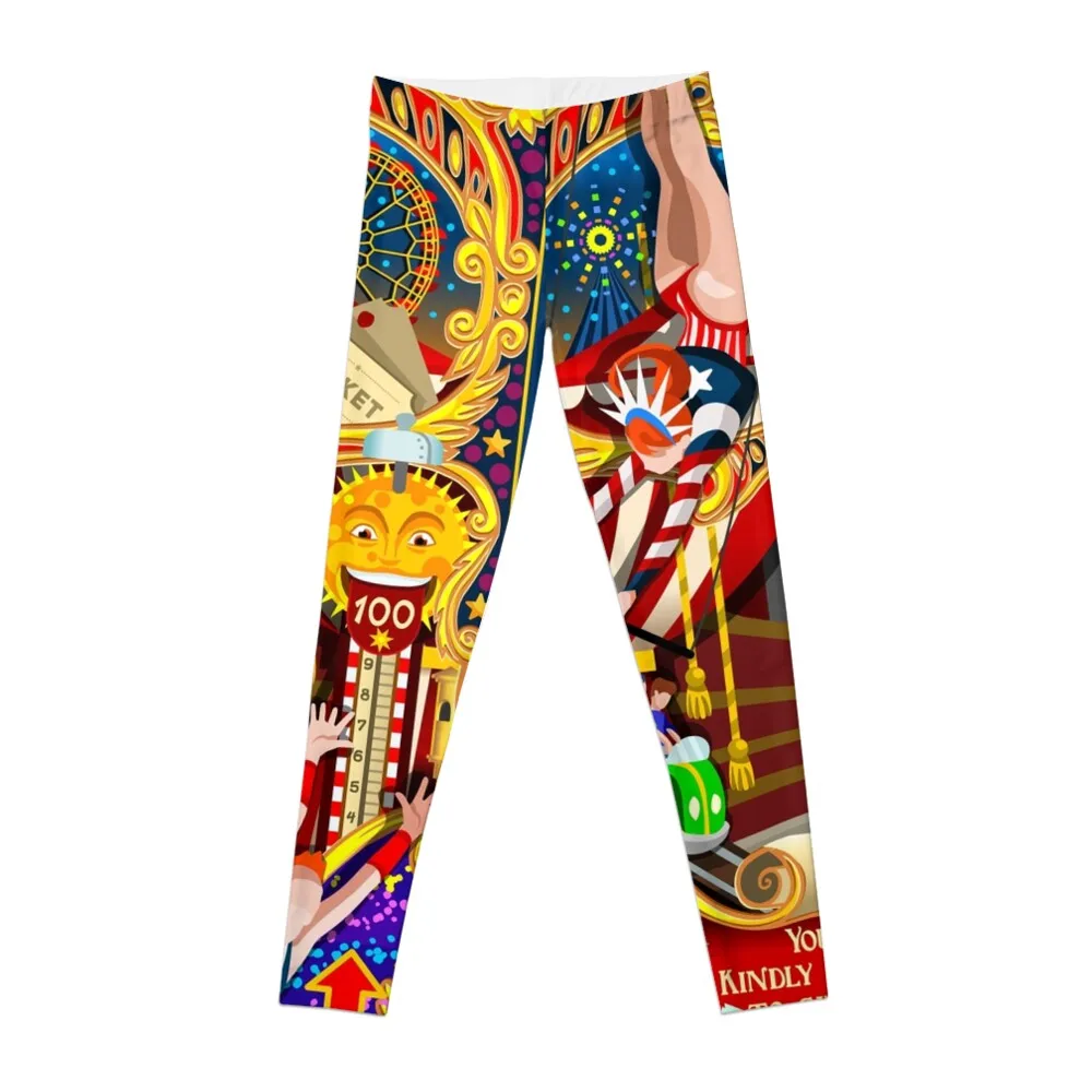 Circus Carnival Amusement Festival Leggings exercise clothing for Women Women's tights Fitness Women's gym clothes sport pants
Circus Carnival Amusement Festival Leggings exercise clothing for Women Women's tights Fitness Women's gym clothes sport pants