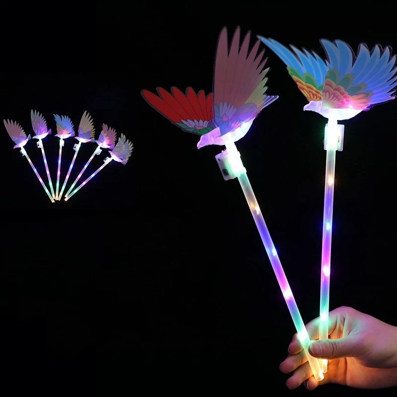New Children Flash Glowing Toys LED Light Up Handheld Eagle Fairy Wand Three Luminous Modes Magic Wand Kids Girl Toys Gift
New Children Flash Glowing Toys LED Light Up Handheld Eagle Fairy Wand Three Luminous Modes Magic Wand Kids Girl Toys Gift