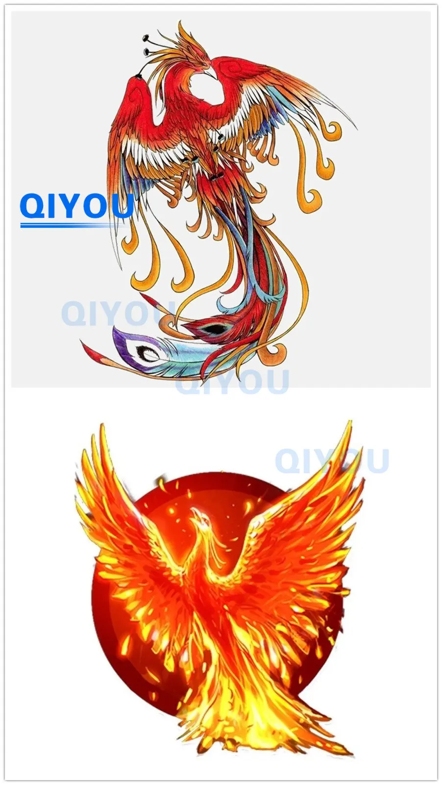 High Quality Color Phoenix Bird Flame-burning Phoenix Bird Car Stickers for Die-cut PVC Decal for Car Body Windshield Laptops
High Quality Color Phoenix Bird Flame-burning Phoenix Bird Car Stickers for Die-cut PVC Decal for Car Body Windshield Laptops