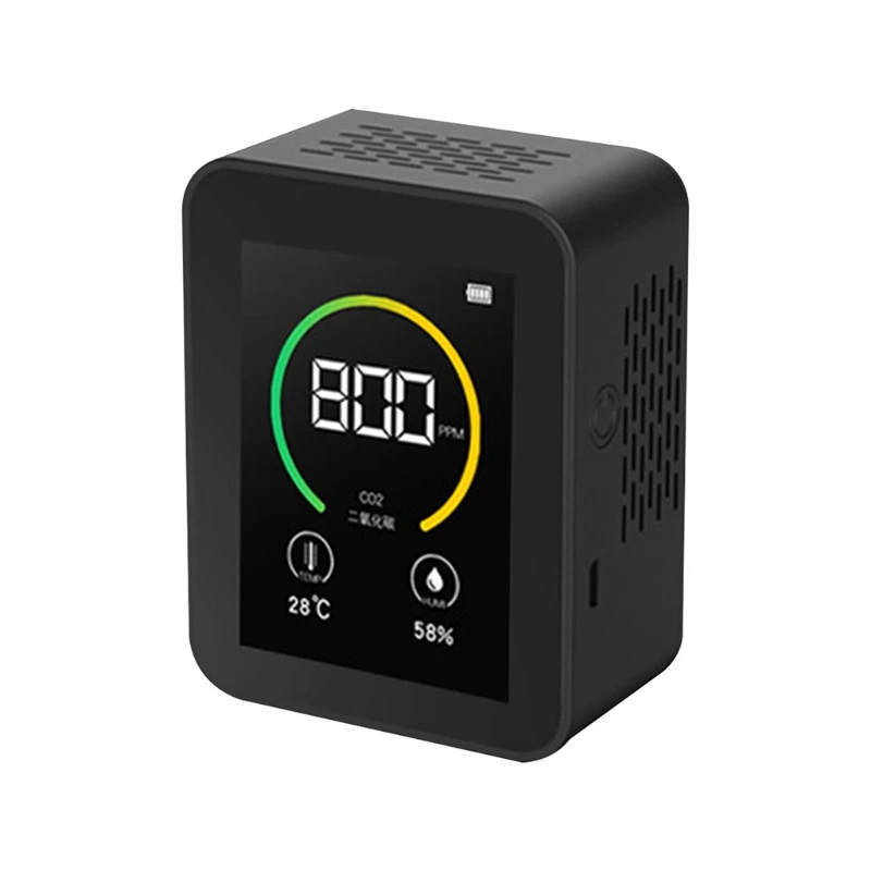 CO2 Gas Detector Carbon Dioxide Concentration Temperature Humidity Detection Meter for Smart Alarm Detector with DropShipping
CO2 Gas Detector Carbon Dioxide Concentration Temperature Humidity Detection Meter for Smart Alarm Detector with DropShipping