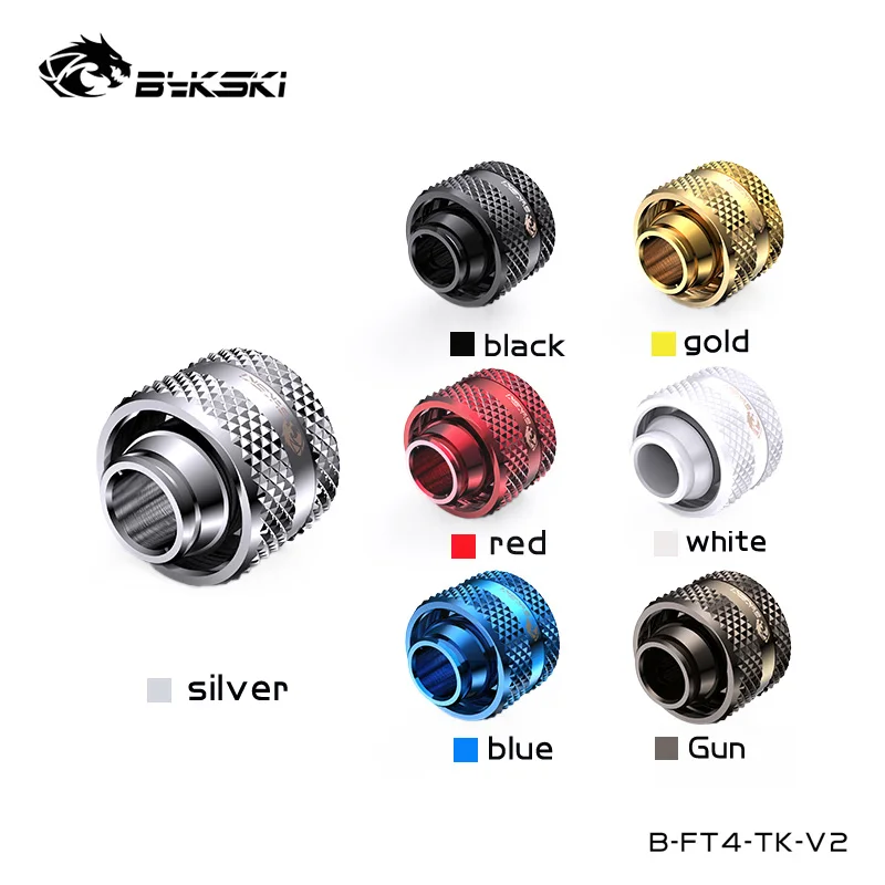 Bykski 13X19mm Hose Tube Hand Compression Brass Fittings Soft Tubing Water Cooling Connector,B-FT4-TK-V2
Bykski 13X19mm Hose Tube Hand Compression Brass Fittings Soft Tubing Water Cooling Connector,B-FT4-TK-V2
