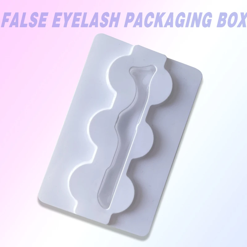 

50/500 Pcs Mink Eyelash Packaging Box Wholesale Lashes Boxes Empty Eyelash Package Boxes Case 8-22mm Lashes Box Bulk Vendors