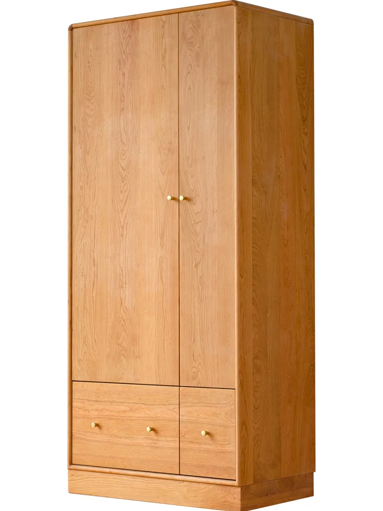 Solid wood wardrobe, household bedroom, solid wood simple opposite door, floor to floor children's storage log
Solid wood wardrobe, household bedroom, solid wood simple opposite door, floor to floor children's storage log
