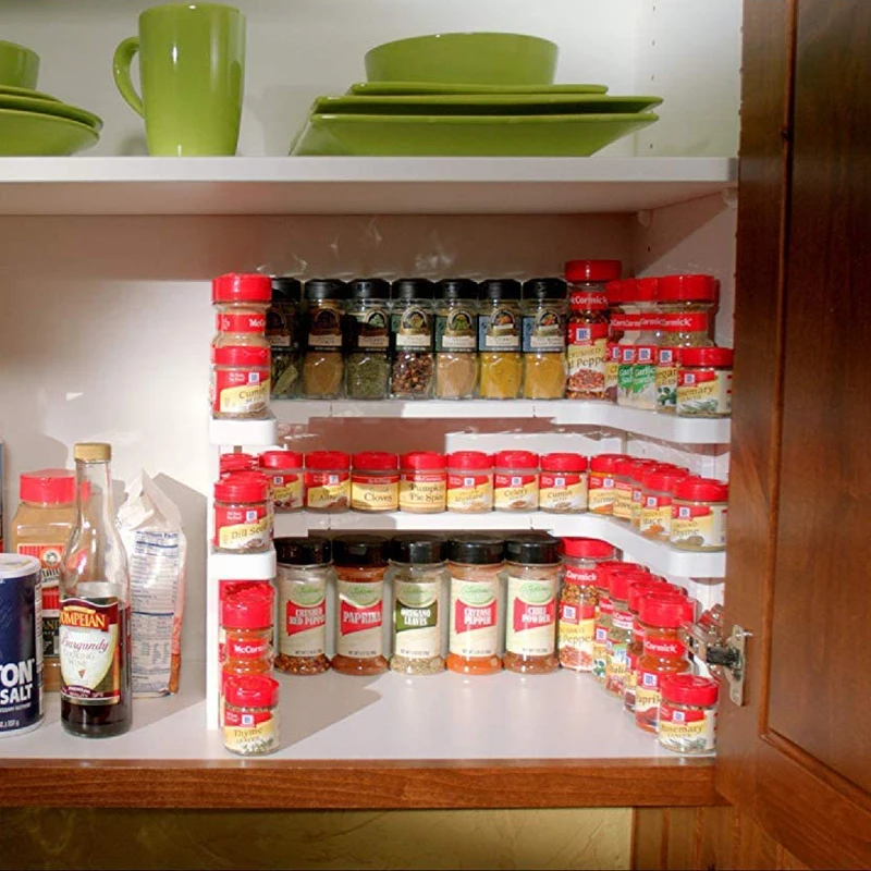 Stackable Spice Storage Shelf Adjustable Expandable Seasoning Spice Rack Pantry Cabinet Organizer Kitchen Shelves White
Stackable Spice Storage Shelf Adjustable Expandable Seasoning Spice Rack Pantry Cabinet Organizer Kitchen Shelves White