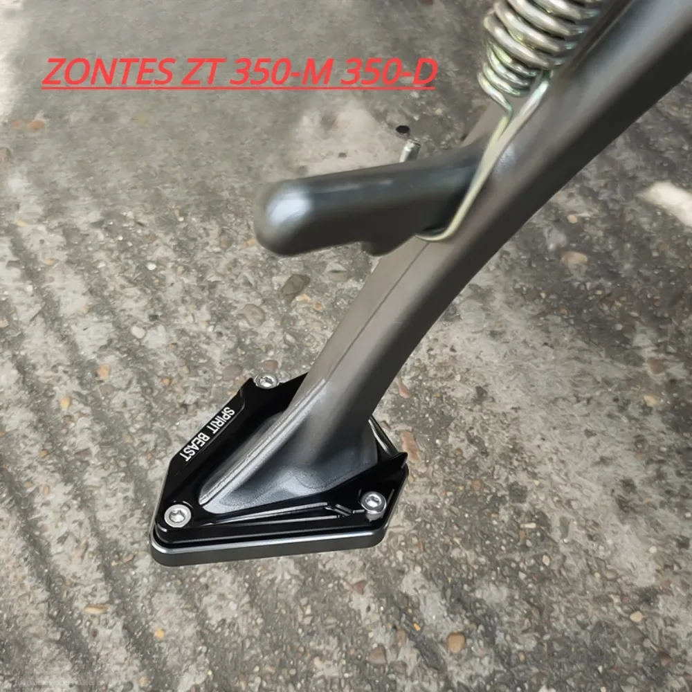 

Motorcycle Side Support Pad Enlarged And Widened Non-Slip Modified Side Support Side Foot Pad FOR ZONTES ZT 350-M 350-D