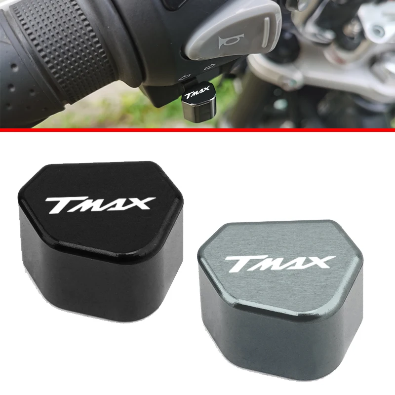 

For Yamaha T-Max TMAX 560 530 500 TMax530 SX DX TECH MAX TMAX560 Mototcycle CNC Switch Button Turn Signal Switch Key cap