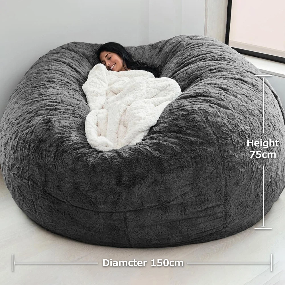 Extra Large Bean Bag Chair Cover Sofa Bean Bag Washable Comfortable Bean Bag Chair Cushion Dust-proof No Filler Home Decor
Extra Large Bean Bag Chair Cover Sofa Bean Bag Washable Comfortable Bean Bag Chair Cushion Dust-proof No Filler Home Decor