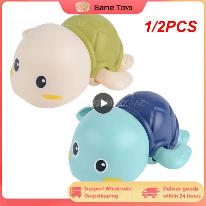 1/2PCS Clockwork Baby Bath Toys Cute Turtles Swimming Pool Toys Water Bathing Summer Bathroom Toys For Kids игрушки для детей
1/2PCS Clockwork Baby Bath Toys Cute Turtles Swimming Pool Toys Water Bathing Summer Bathroom Toys For Kids игрушки для детей