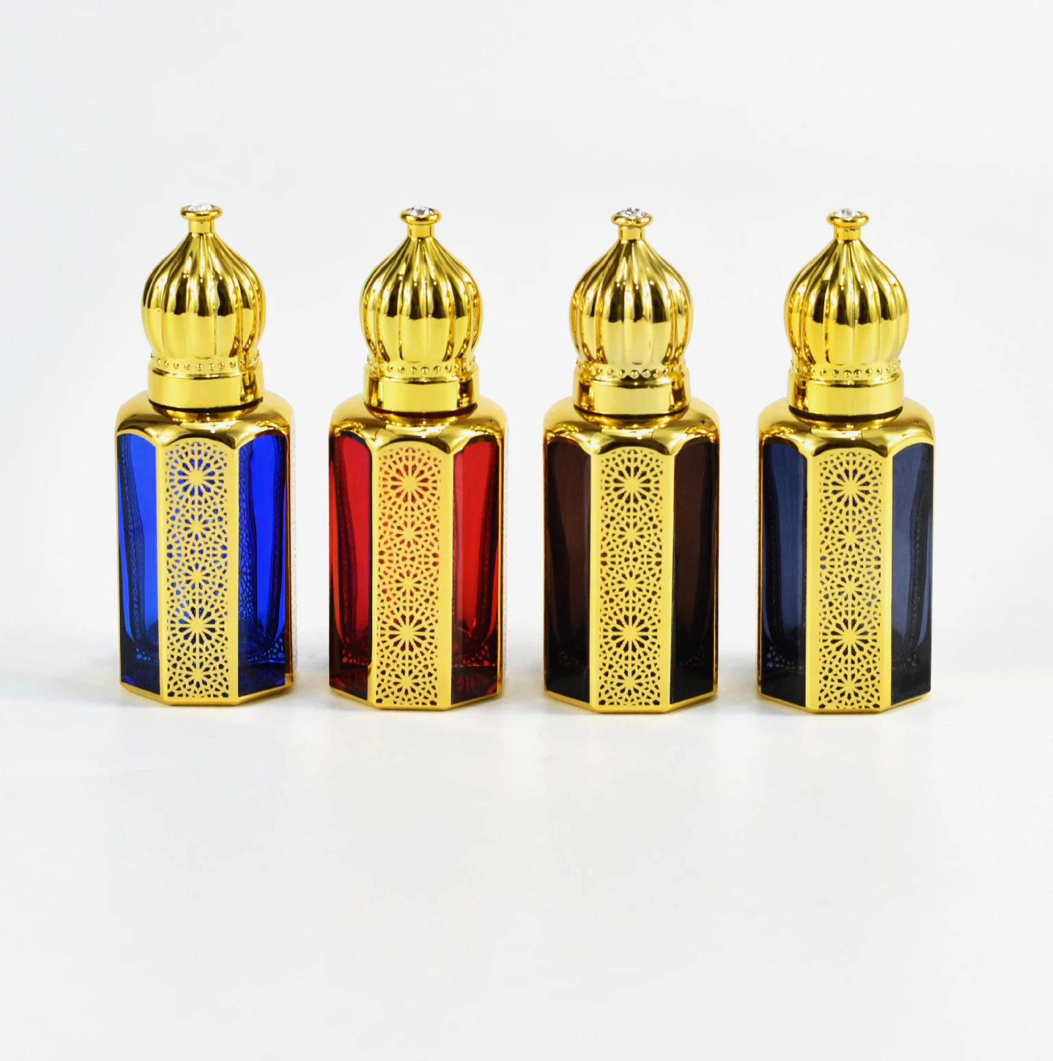 Portable 12ml Luxury Golden Refillable Perfume Bottles Glass Roll-on Essential Oil Bottle Empty Cosmetics Sample Test Container
Portable 12ml Luxury Golden Refillable Perfume Bottles Glass Roll-on Essential Oil Bottle Empty Cosmetics Sample Test Container