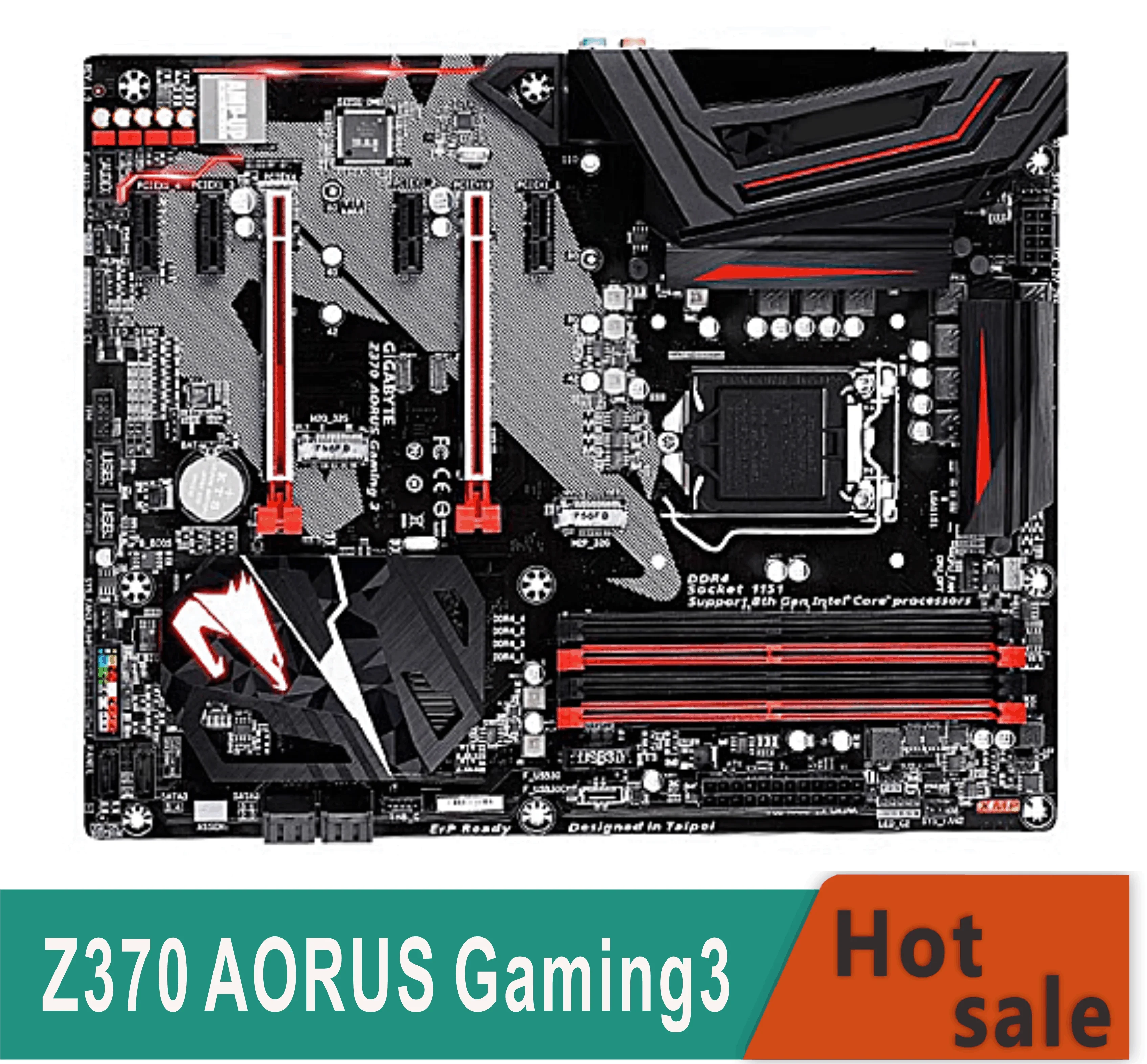 Z370 AORUS GAMING 3 Motherboard 64GB LGA 1151 DDR4 ATX Mainboard 100% Tested Fully Work
Z370 AORUS GAMING 3 Motherboard 64GB LGA 1151 DDR4 ATX Mainboard 100% Tested Fully Work