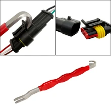 Automotive Electrical Terminal Connector Separator Dual Ends Stainless Steel Divider Remover Car Removal Tool
Automotive Electrical Terminal Connector Separator Dual Ends Stainless Steel Divider Remover Car Removal Tool
