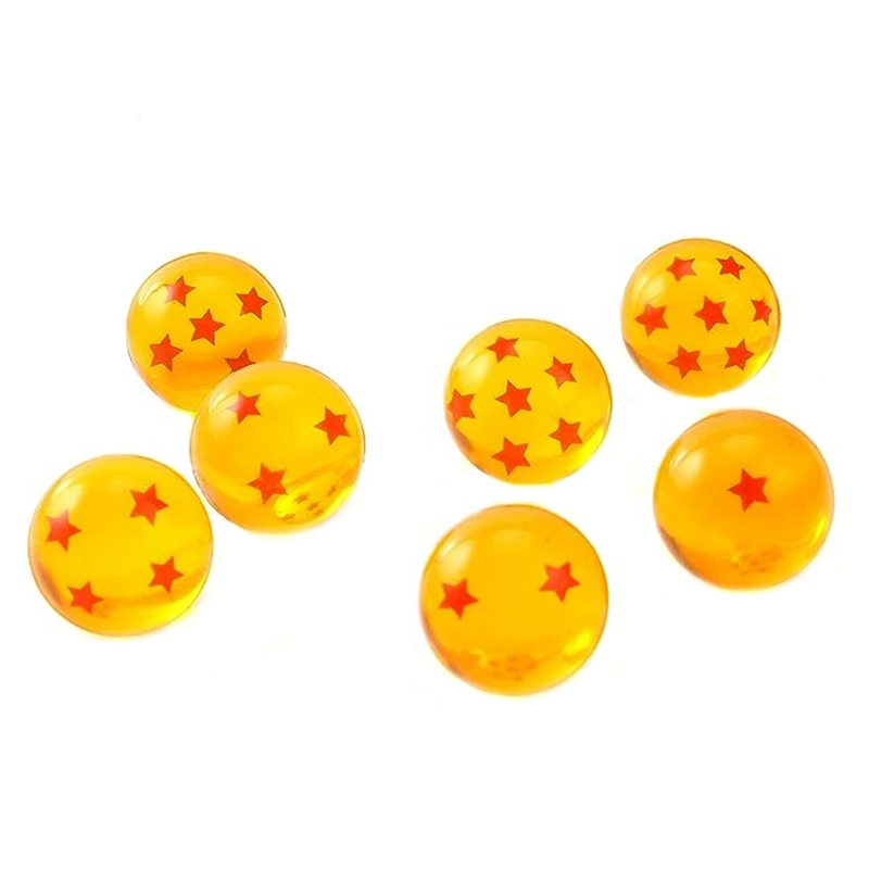 

7PCS 27Mm Dragon Bouncing Balls 3-Dimensional Star Bouncy Ball Game Crystal Resin Ball Gift Birthday Party Game Ball Easy To Use
