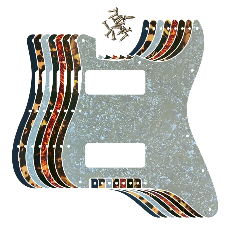 xinyue Great Quality Guitar For US 11Screw Hole Strat Guitar Pickguard Blank With 2P90 Humbuckers Multiple Colors Flame Pattern
xinyue Great Quality Guitar For US 11Screw Hole Strat Guitar Pickguard Blank With 2P90 Humbuckers Multiple Colors Flame Pattern