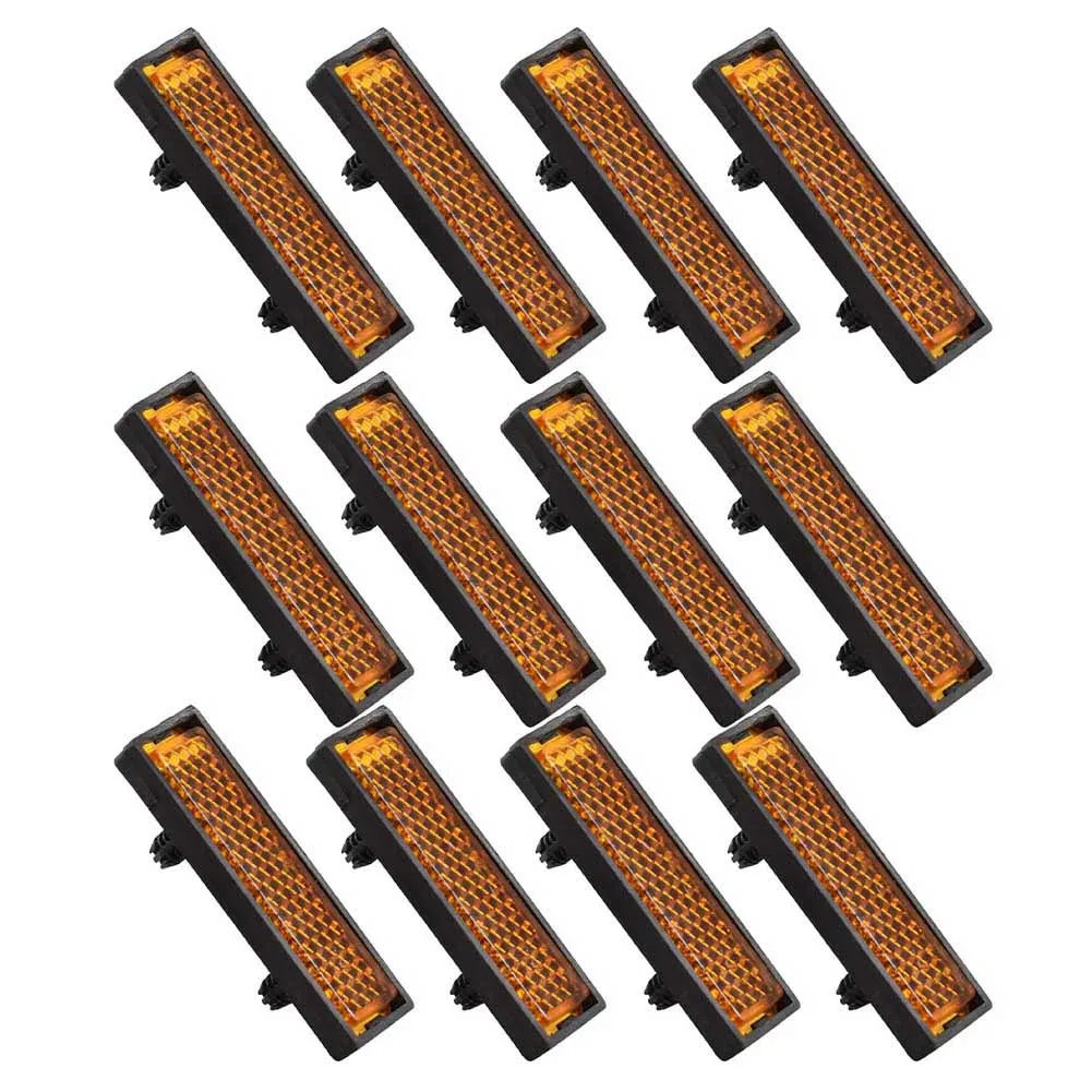 12PCS Bicycle Pedal Reflector Safety Night Cycling Reflective Bike Mount Vintage Clip Tube Reflector Bicycle Pedal Accessories
12PCS Bicycle Pedal Reflector Safety Night Cycling Reflective Bike Mount Vintage Clip Tube Reflector Bicycle Pedal Accessories