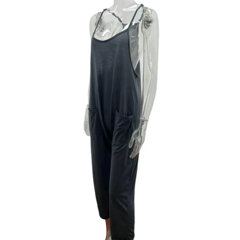 Loose Rompers Thin Women Jumpsuit Solid Color Beach Wide Leg Travel Playsuit Daily Clothing
Loose Rompers Thin Women Jumpsuit Solid Color Beach Wide Leg Travel Playsuit Daily Clothing