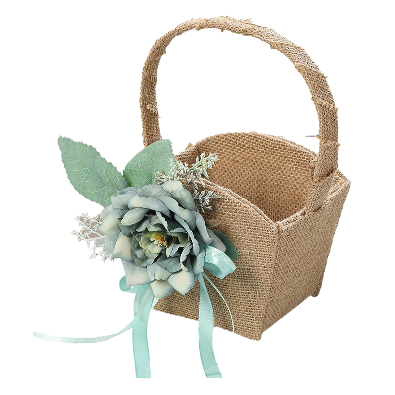 Handmade Linen Flower Girl Basket Ring Pillow Set Romantic Ring Bearer Pillow For Wedding Party Decoration
Handmade Linen Flower Girl Basket Ring Pillow Set Romantic Ring Bearer Pillow For Wedding Party Decoration