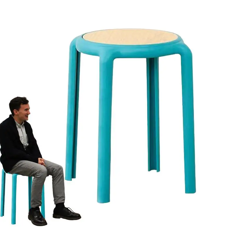 Stackable Stool Backless Round Seating Round Stackable Bar Stool Dining Stool PP Stackable For Classroom Home Bar Restaurant
Stackable Stool Backless Round Seating Round Stackable Bar Stool Dining Stool PP Stackable For Classroom Home Bar Restaurant