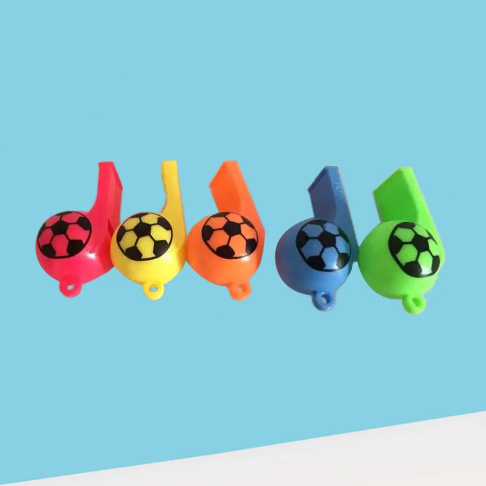 12pcs Plastic Colorful Whistle Football Cheerleading Referee Whistle Kids Sports Whistle Toy for Sports Outdoor Activity
12pcs Plastic Colorful Whistle Football Cheerleading Referee Whistle Kids Sports Whistle Toy for Sports Outdoor Activity