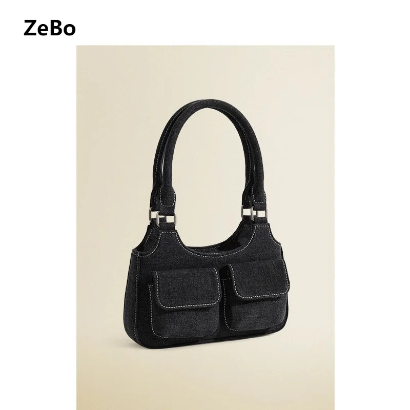 Новинка 2024, джинсовая сумка для подмышек, нишевой индивидуальный дизайн, Повседневная сумка с двумя карманами, модная сумка через плечо высокого класса
Новинка 2024, джинсовая сумка для подмышек, нишевой индивидуальный дизайн, Повседневная сумка с двумя карманами, модная сумка через плечо высокого класса