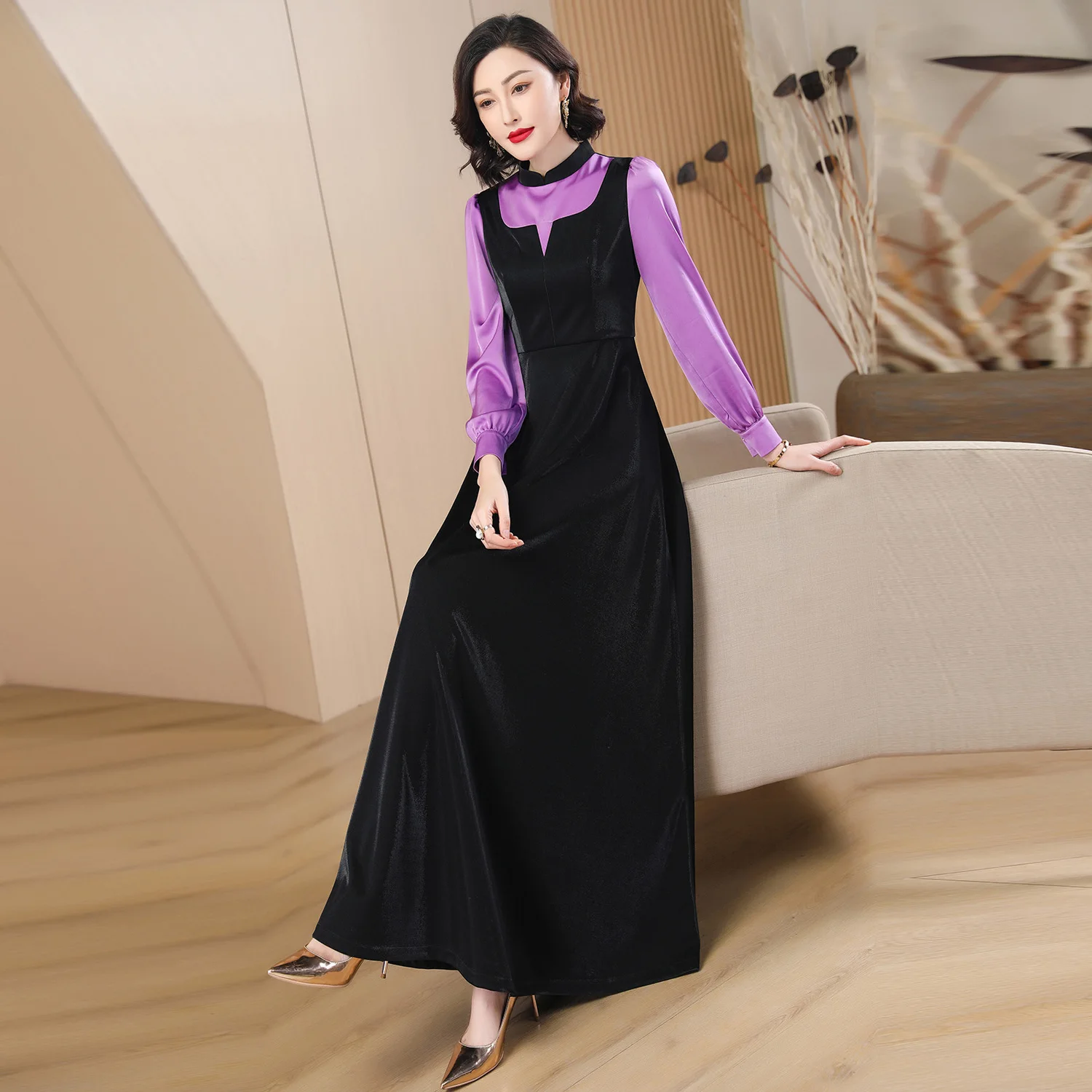 Осеннее элегантное модное платье с имитацией двух частей на пуговицах, женские лоскутные платья миди с длинным рукавом, женское облегающее Повседневное платье, платье V228
Осеннее элегантное модное платье с имитацией двух частей на пуговицах, женские лоскутные платья миди с длинным рукавом, женское облегающее Повседневное платье, платье V228